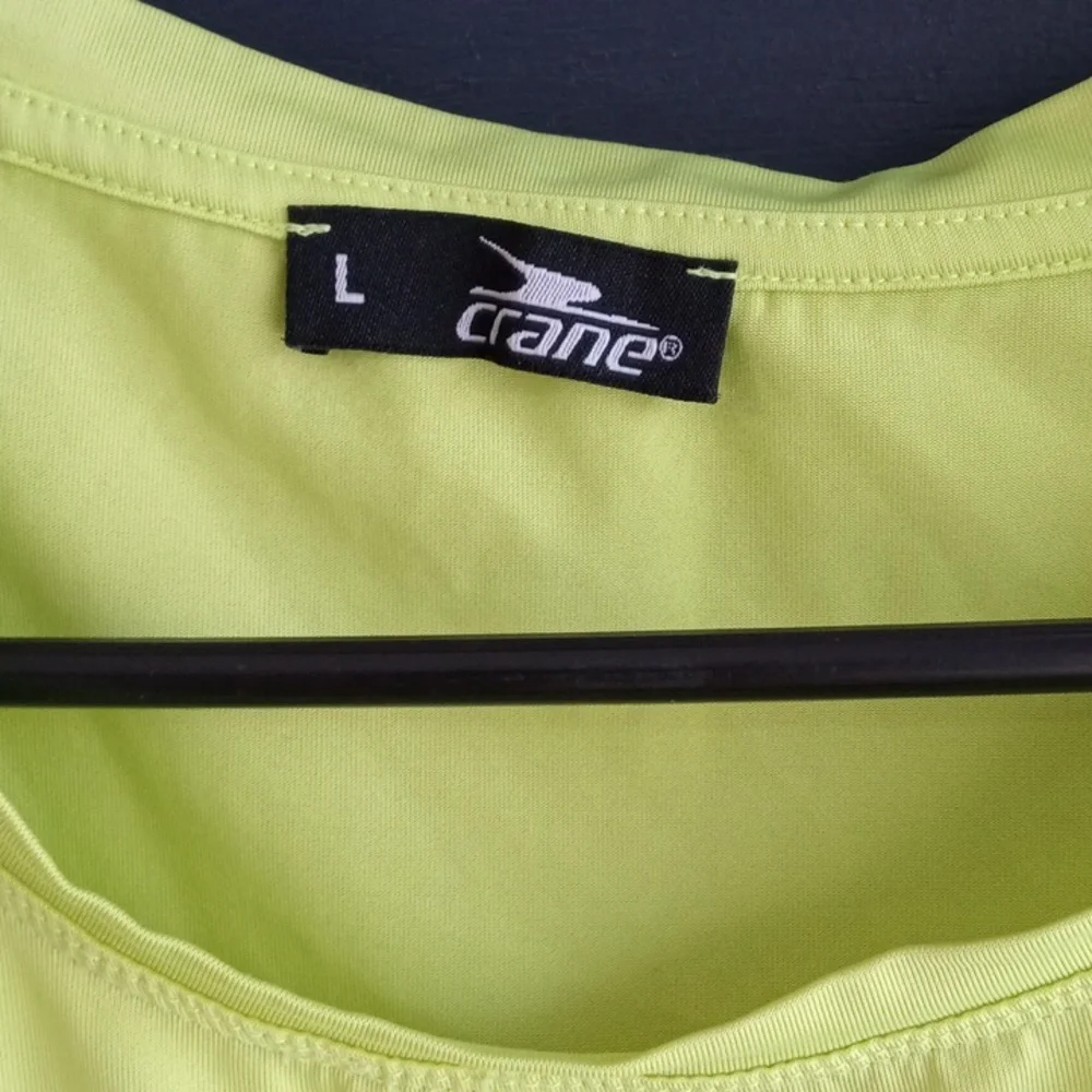 GUC tank top safety green mesh bottom size large - Picture 3 of 6